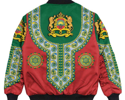 Morocco Dashiki Bomber Jacket