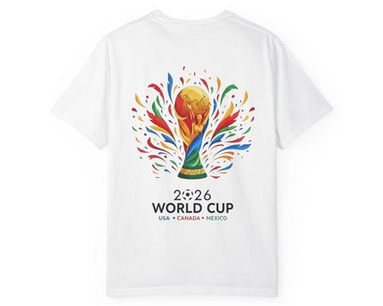 Egypt Football Players T-shirt, 2026 World Cup Back Trophy Design, Egypt Flag