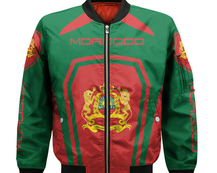 Morocco Formula One Zip Bomber jacket