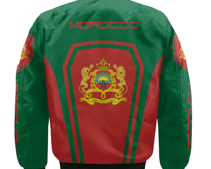 Morocco Formula One Zip Bomber jacket