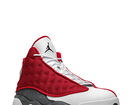 Men's Nike Air Jordan 13 Retro Red Grey White Shoes