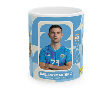 Argentina Soccer Player Emiliano Martinez Ceramic Mug  World Cup 2026 Mugs
