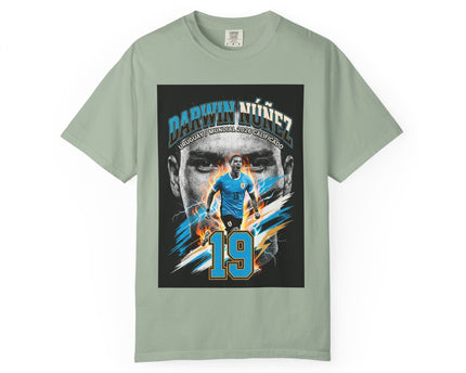 Darwin Nunez 19 Soccer Player T-Shirt, 2026 World Cup Tee, Uruguay Flag