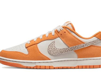 Men's Dunk Low Safari Swoosh Kumquat Shoes