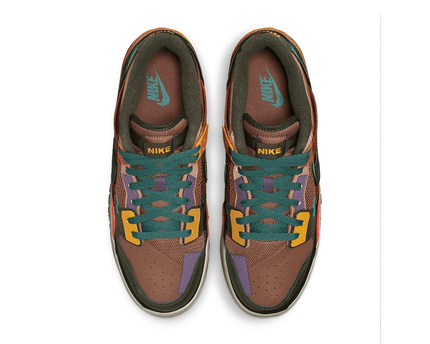 Men's Dunk Low Scrap Archeo Brown Shoes