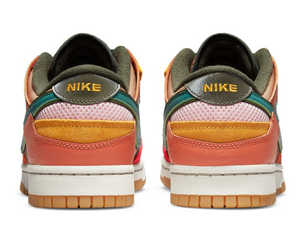 Men's Dunk Low Scrap Archeo Brown Shoes