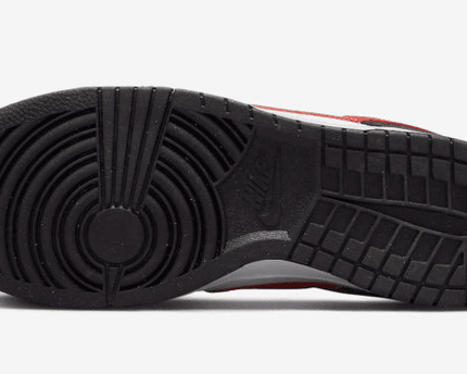 Men's Dunk Low Black White Red Shoes