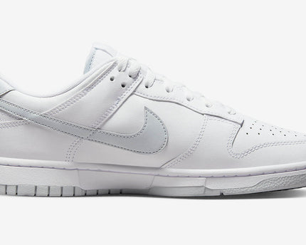 Men's Dunk Low White Pure Platinum Shoes
