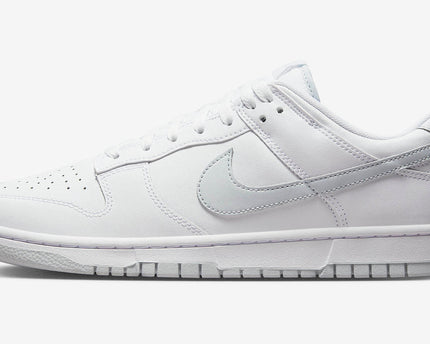 Men's Dunk Low White Pure Platinum Shoes