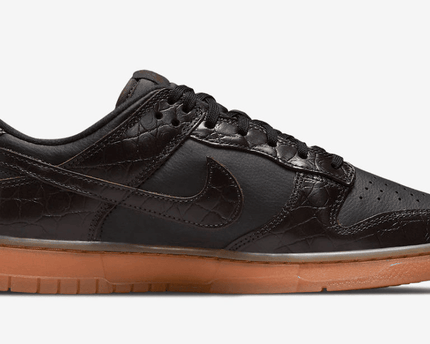 Men's SB Dunk Low Velvet Brown And Black Shoes