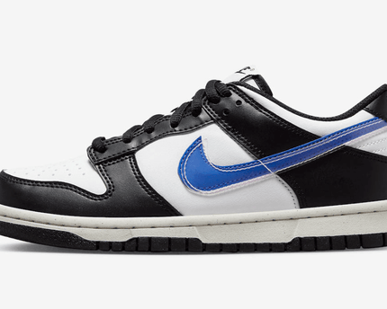 Men's SB Dunk Low GS Black White Game Royal Shoes