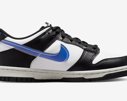 Men's SB Dunk Low GS Black White Game Royal Shoes