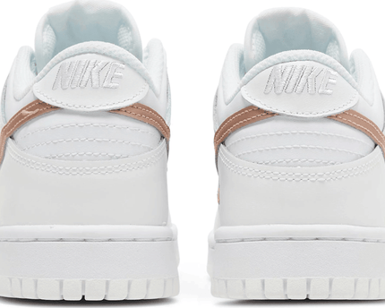 Men's Dunk Low GS White Metallic Red Bronze Shoes