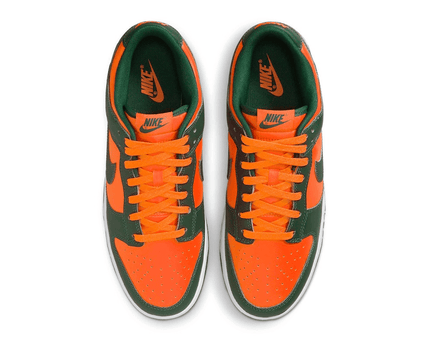 Men's Dunk Low Miami Hurricanes Shoes