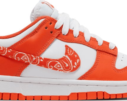 Men's SB Dunk Low Orange Paisley Shoes