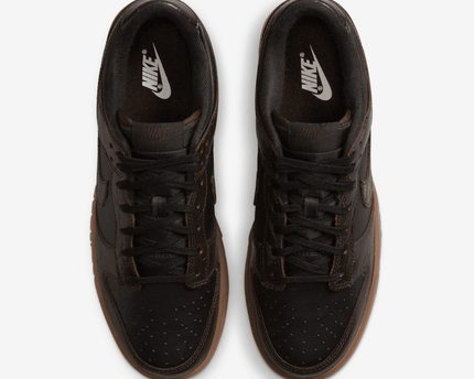 Men's SB Dunk Low Velvet Brown And Black Shoes