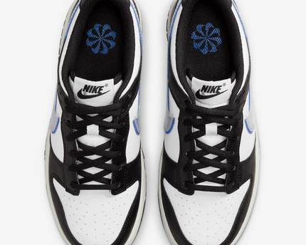 Men's SB Dunk Low GS Black White Game Royal Shoes