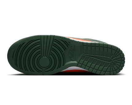 Men's Dunk Low Miami Hurricanes Shoes
