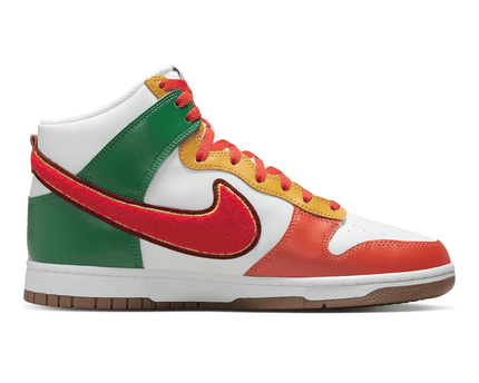 Men's Dunk High University Chenille Swoosh Shoes