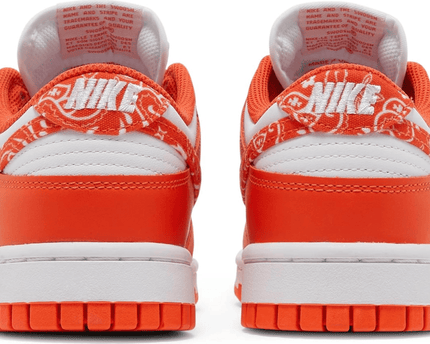 Men's SB Dunk Low Orange Paisley Shoes