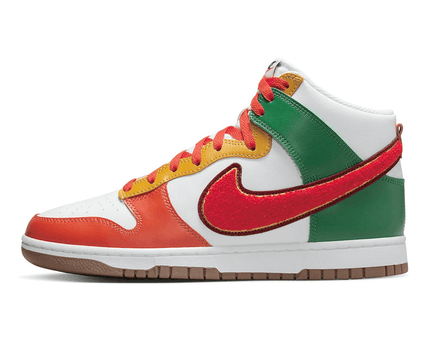 Men's Dunk High University Chenille Swoosh Shoes