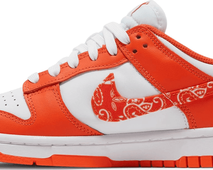 Men's SB Dunk Low Orange Paisley Shoes