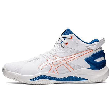 Men's Asics Gel Burst 26 White Shocking Orange Shoes