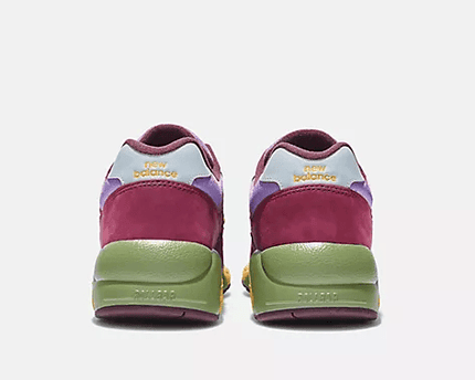 Men's New Balance 580 x Stray Rats Burgundy Shoes