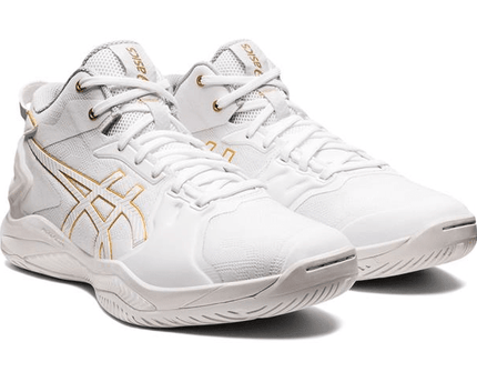 Men's Asics Gel Burst 26 White Gold Shoes