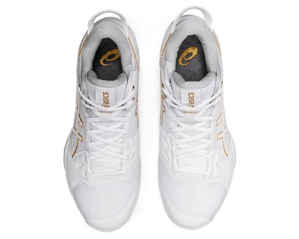 Men's Asics Gel Burst 26 White Gold Shoes