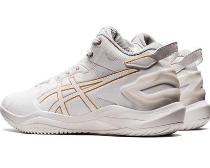 Men's Asics Gel Burst 26 White Gold Shoes