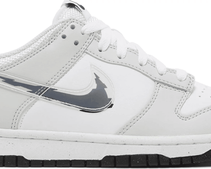 Men's SB Dunk Low GS Glitch Swoosh Shoes