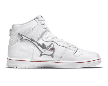 Men's SB Dunk High x Oski Great White Shark Shoes