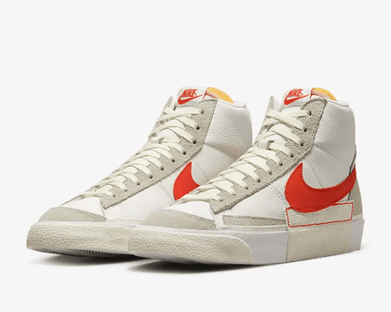 Men's Blazer Mid 77 Remastered Pro Club Habanero Red Shoes