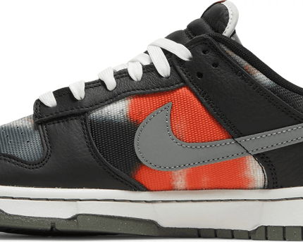 Men's SB Dunk Low Graffiti Pack Black Red Shoes