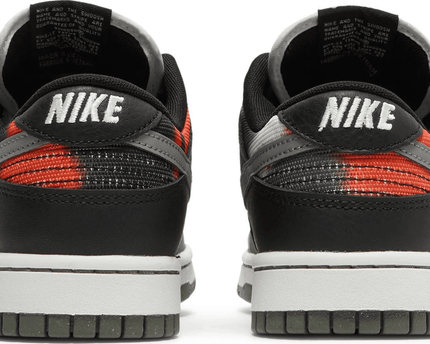 Men's SB Dunk Low Graffiti Pack Black Red Shoes
