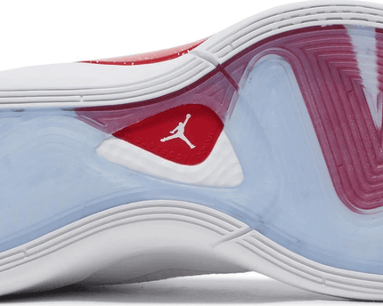 Men's Jordan Luka 1 White Fire Red Shoes