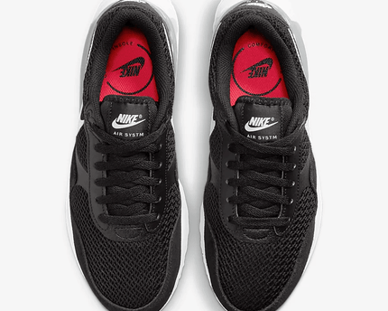 Women's Air Max SYSTM Black Wolf Grey White Shoes