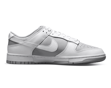 Men's Dunk Low Grey White Shoes