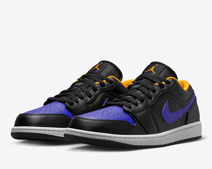 Men's Air Jordan 1 Low Dark Concord Shoes