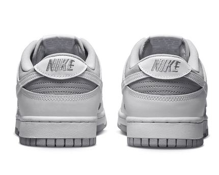 Men's Dunk Low Grey White Shoes
