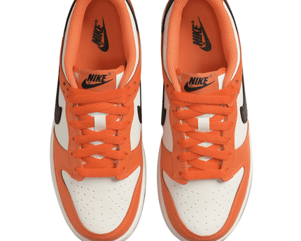 Men's Dunk Low GS White Orange Black Shoes
