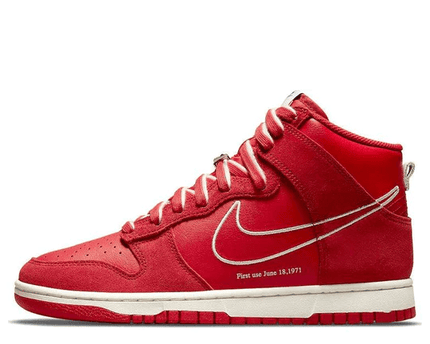 Men's Dunk High SE First Use Pack University Red Shoes