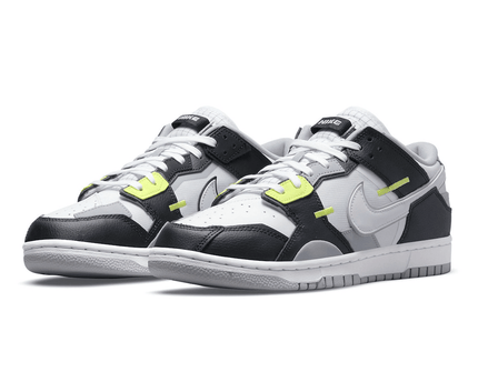 Men's SB Dunk Low Scrap Wolf Grey Shoes