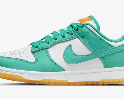 Men's SB Dunk Low Turquoise And Orange Shoes