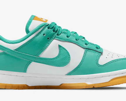 Men's SB Dunk Low Turquoise And Orange Shoes