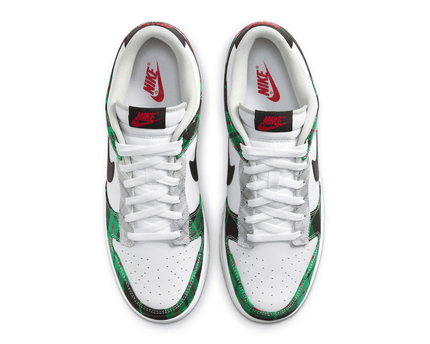 Men's Dunk Low Plaid Shoes
