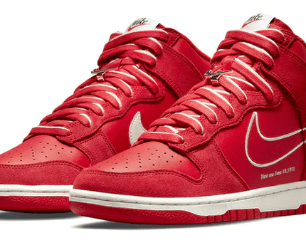 Men's Dunk High SE First Use Pack University Red Shoes