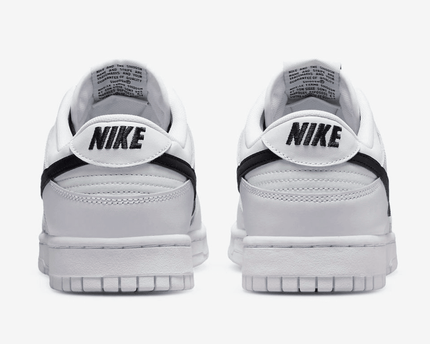 Men's SB Dunk Low White Black Shoes