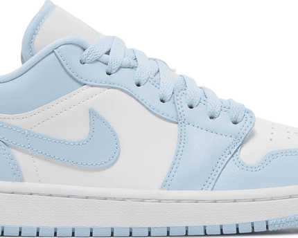 Men's Air Jordan 1 Low Ice Blue Shoes